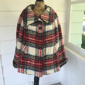 Red Plaid Coat