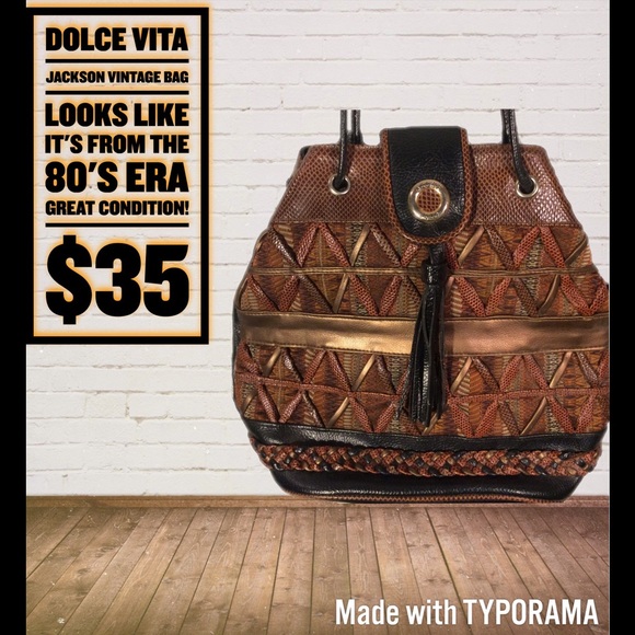 Dolce Vita Vintage Bag (Jackson)