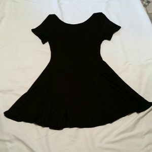 Black tee shirt dress