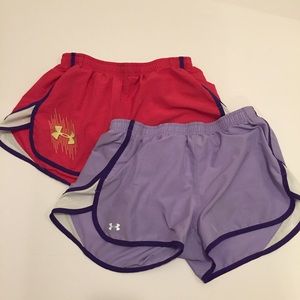 Bundle of Under Armour Running Shorts