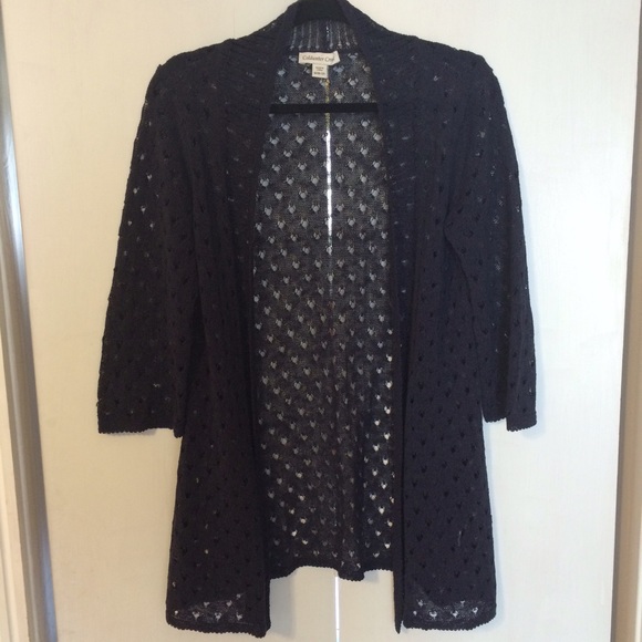 Coldwater Creek Navy Cardigan