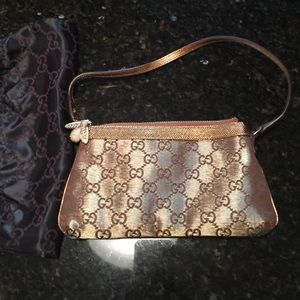 Authentic Gucci small clutch handbag