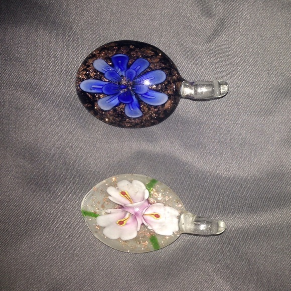 Artglass pendants