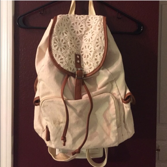 Small Canvas Backpack