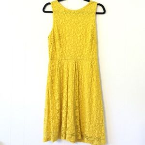 Lace Yellow Target Dress