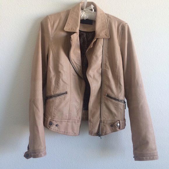 🌀SOLD🌀Zara Leather Moto Jacket in S