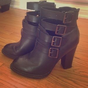 JustFab Heeled Booties