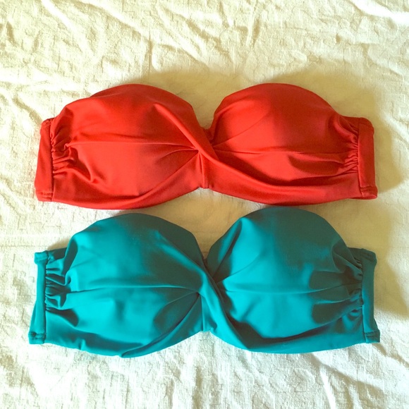 ☀️Victoria's Secret Beach Bandeau's