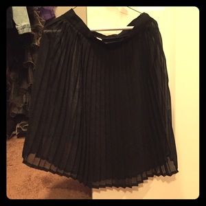 American apparel chiffon skirt