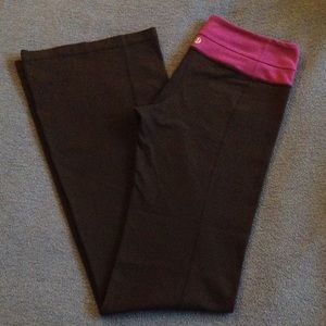 Lululemon reversible groove pants