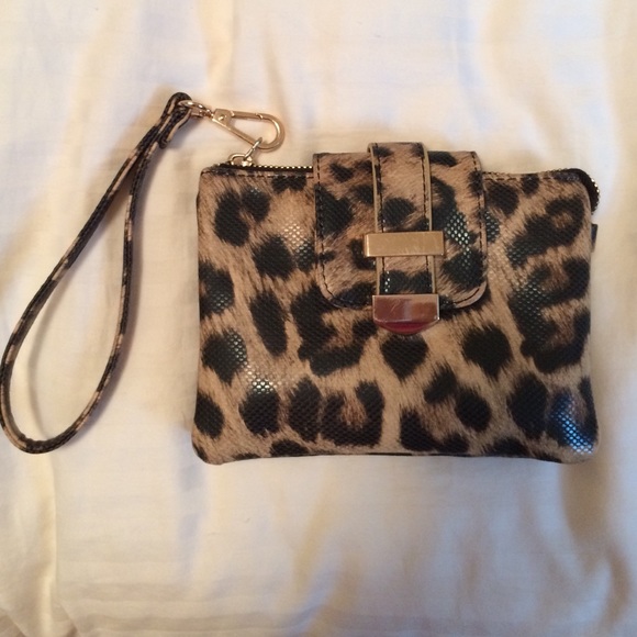 Cheetah Print wristlet