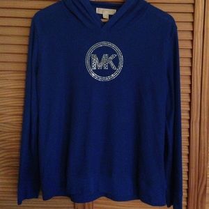 Embellished Mk logo shirt