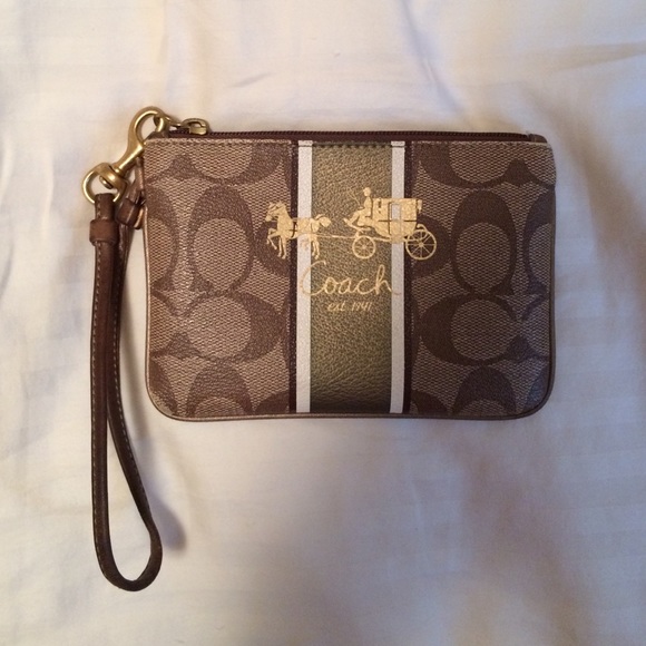COACH wristlet