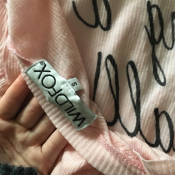 WILDFOX IM HAVING A BALL TOP - Picture 2 of 2