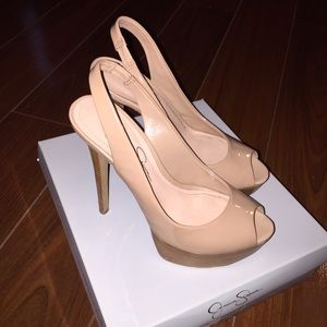Jessica Simpson Peep Toe Heel