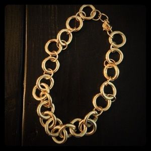 J. Crew gold necklace