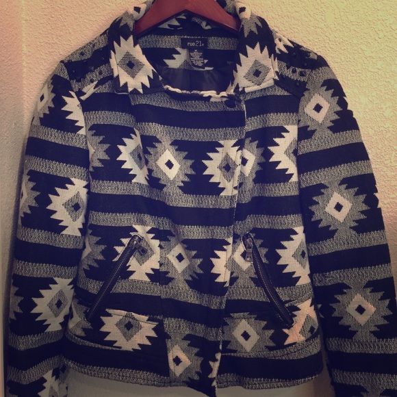 Tribal print jacket