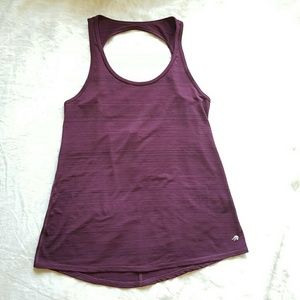 Ideology Wine Twist Strap Tank, XS