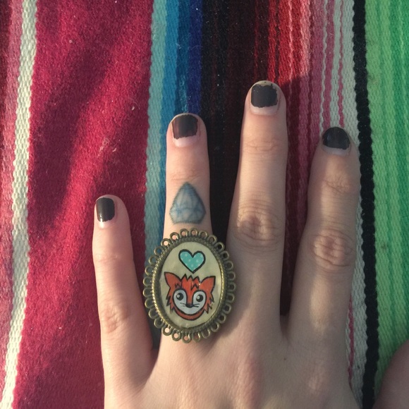 HANDMADE FOX RING