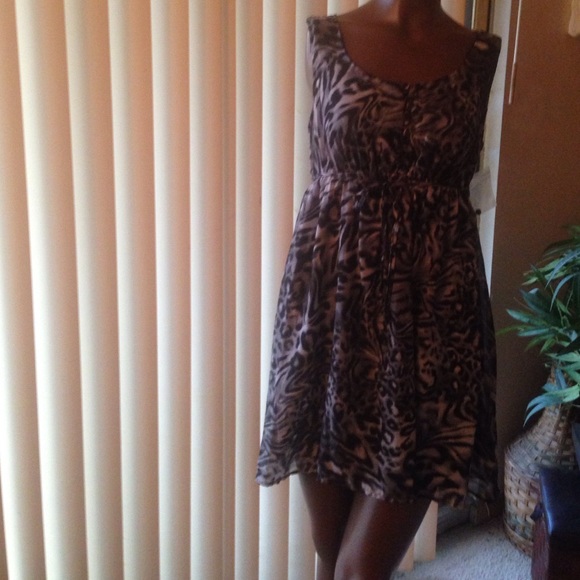 Zebra print dress - Picture 2 of 4