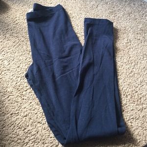 Navy blue leggings