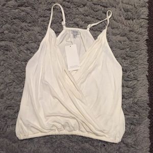 NWT white tank top