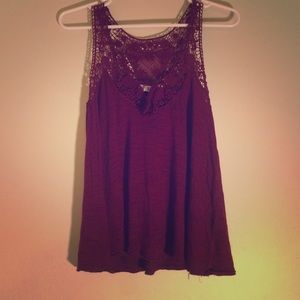 Burgundy Tank