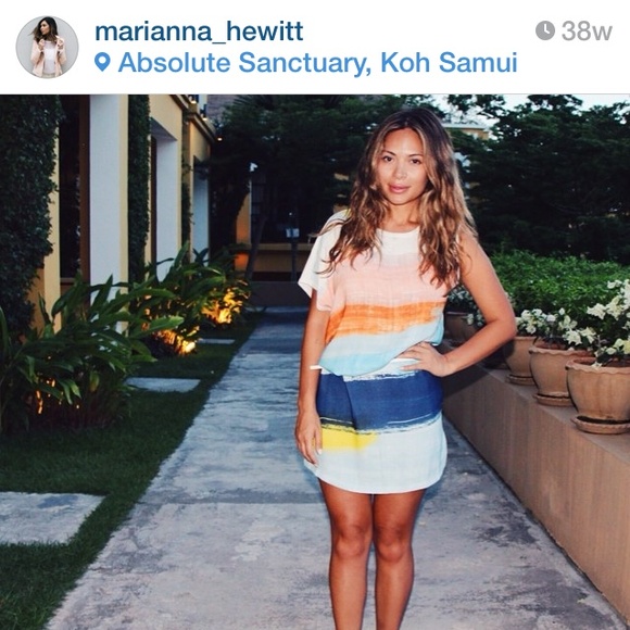 Marianna's Zara sunset dress size small