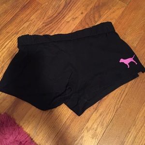 VS PINK cotton shorty shorts