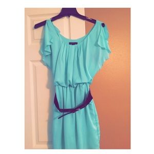 Blue/Teal Dress.