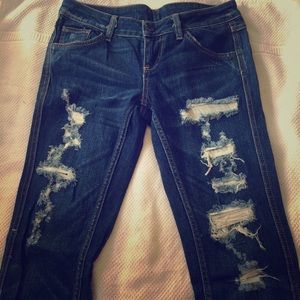 Size 29 ripped jeans