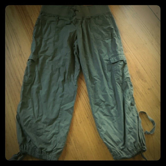 Army green pants