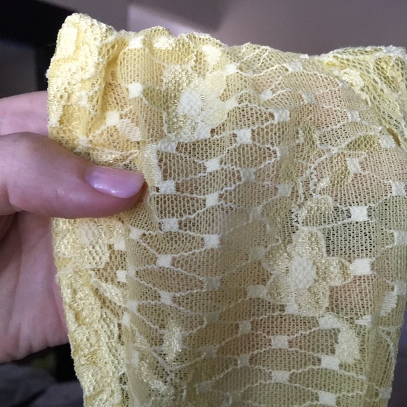 Free People bandeau yellow - Picture 4 of 4