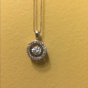 1 1/2 ct diamond in white gold
