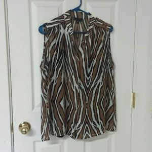 Worthington button up blouse