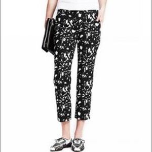 Banana Republic Jacquard Floral Pant