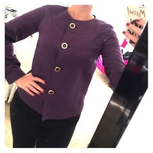 Tory Burch Sample Silk Jacket, Size 6