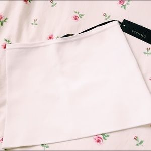 Versace jersey miniskirt