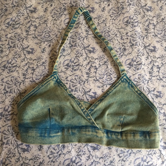 Denim Bralette