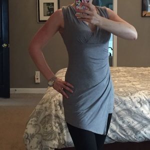 Gray Asymmetrical tunic