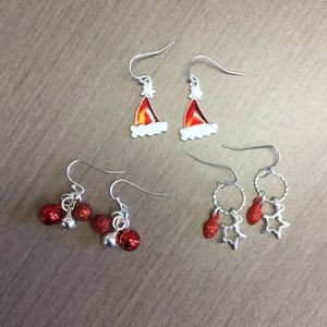 Holiday earrings
