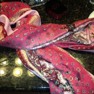 ❤️❤️😍😍😍Light pink Cashmere  Scarf