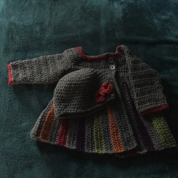 Toddler Sweater/Hat Set