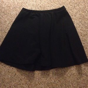 LA Heart black skirt