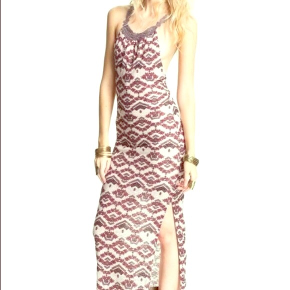Free People Halter Maxi Dress