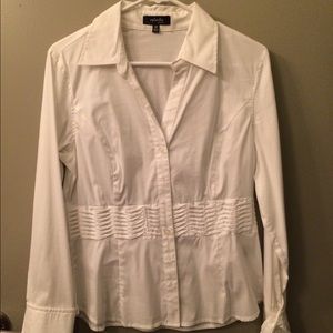 White button down shirt