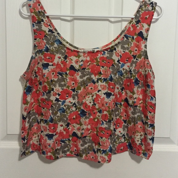 Floral Crop Top
