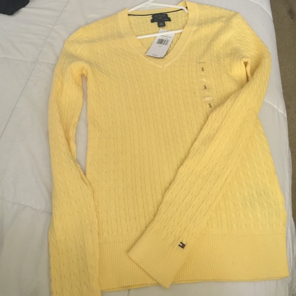 Yellow sweater