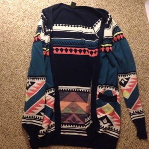 Nollie tribal pattern cardigan