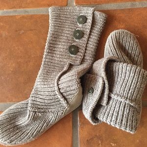 Sweater Stitch Ugg Boots!